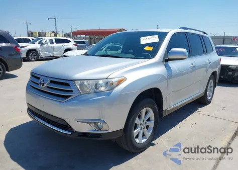 2012 Toyota Highlander Base V6 from USA, damaged, VIN 5TDZK3EH1CS052059